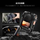 K&F CONCEPT メタルカメラケージ（DJI Osmo 360アクセサリー対応）、アルミニウム合金製保護ケース｜シリコンレンズカバー付き｜コールドシューマウント2個付き拡張フレーム｜充電インターフェース内蔵