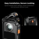 K&F CONCEPT Metal Camera Cage Compatible with DJI Osmo 360 Accessories, Aluminum Alloy Protective Case | with Silicone Lens Cover | Expansion Frame with 2 Cold Shoe Mount | Built-in Charging Interface