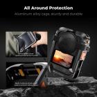 K&F CONCEPT Metal Camera Cage Compatible with DJI Osmo 360 Accessories, Aluminum Alloy Protective Case | with Silicone Lens Cover | Expansion Frame with 2 Cold Shoe Mount | Built-in Charging Interface