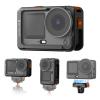 K&F CONCEPT Cage + Foldable Quick Release Mount Kit Compatible with DJI Osmo Action 6 Only, Protective Expansion Frame Case with Cold Shoe Mount | 1/4" Screw Adapter for Tripod, Selfie Stick Vlogging