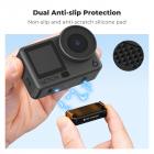 K&F CONCEPT Magnetic Quick Release Mount Compatible with DJI Osmo Action 6/Osmo Nano, Aluminum Alloy Bracket Extension Base with 1/4” Screw Hole for Tripod, Selfie Stick, Action Camera Accessories