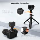 K&F CONCEPT Cold Shoe Mount Compatible with DJI Osmo Nano/Osmo Action 6, Action Camera Magnetic Quick Mount Holder, Tripod Adapter Hot Shoe Camera Connector with 1/4" Screw Hole