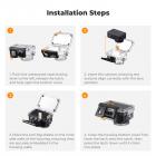 K&F CONCEPT Waterproof Case for Osmo Action 6