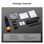 K&F CONCEPT 60M/196FT Waterproof Case with Floating Handle Kit Compatible with DJI Osmo Action 6, Underwater Housing with Cold Shoe Mount|Anti-Fog Sheet,Deep Diving Scuba Protective Shell