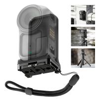 K&F CONCEPT Magnetic Vertical Shoot Adapter Compatible with DJI Osmo Nano/Xtra Atto, Strong Magnet Base Mount with Foldable Dual Claw, 1/4" Screw Interface, Hands-Free POV Mount for Vlogging