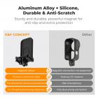 K&F CONCEPT Magnetic Vertical Shoot Adapter Compatible with DJI Osmo Nano/Xtra Atto, Strong Magnet Base Mount with Foldable Dual Claw, 1/4" Screw Interface, Hands-Free POV Mount for Vlogging