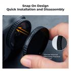 K&F CONCEPT Snap On Black Diffusion 1/4 Filter Compatible with DJI Osmo Action 6, Creative Mist Cinematic Effect Filters, Multi-Coated/Optical Glass/Aluminum Alloy Frame Action Camera Accessories