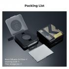 K&F CONCEPT Snap On Black Diffusion 1/4 Filter Compatible with DJI Osmo Action 6, Creative Mist Cinematic Effect Filters, Multi-Coated/Optical Glass/Aluminum Alloy Frame Action Camera Accessories