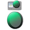 K&F CONCEPT Snap On Variable ND Filter Compatible with DJI Osmo Action 6, ND4-32 Limited Stops Neutral Density Light Reduction Filters Multi-Coated HD Optical Glass Action Camera Accessories