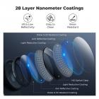 K&F CONCEPT Snap On Variable ND Filter Compatible with DJI Osmo Action 6, ND4-32 Limited Stops Neutral Density Light Reduction Filters Multi-Coated HD Optical Glass Action Camera Accessories