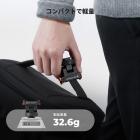K&F CONCEPT プラスチック製コールドシューマウント（DJI Osmo Nano/Osmo Action 6対応）、アクションカメラ用マグネット式クイックマウントホルダー、三脚アダプター、ホットシューカメラコネクター
