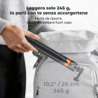 Treppiede telescopico K&F CONCEPT da 142 cm/55,9" per selfie stick per action camera, supporto portatile 2 in 1 con impugnatura e asta per GoPro Hero 13/12/11/10/9/8, accessori per DJI Osmo Action 6/Osmo Action 5 Pro/4/3