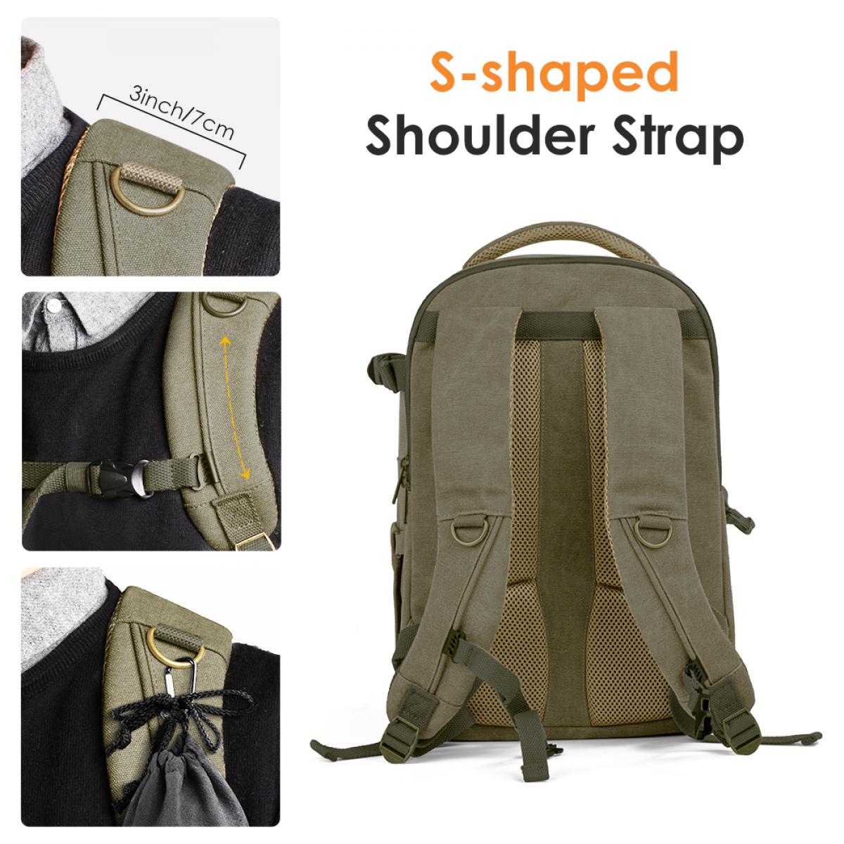 新製品：デジタル一眼レフカメラ、14インチのラップトップ、レンズ用のレインカバー付き、スタイリッシュ