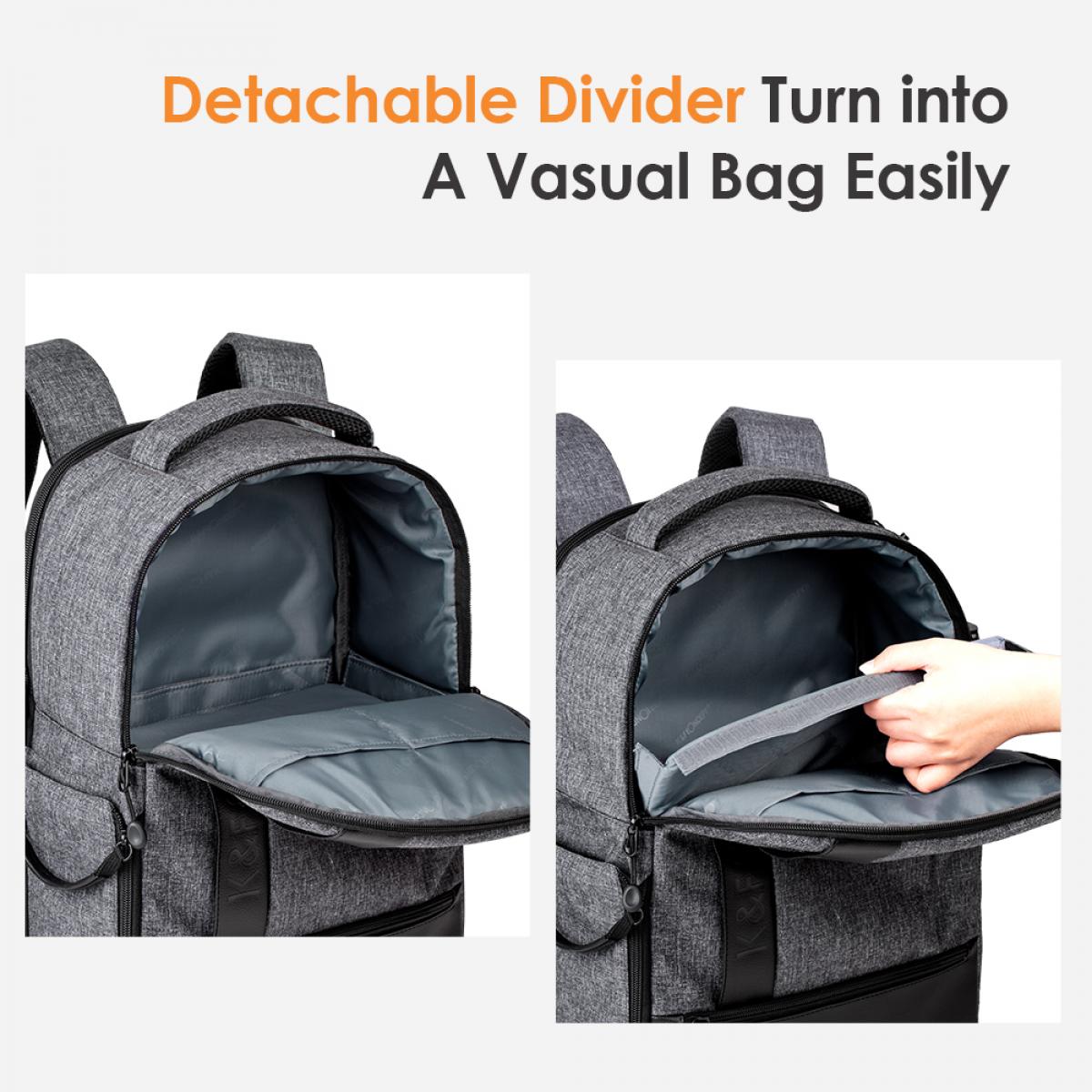 Câmera Mochila Grande Capacidade Mochila DSLR Travel Bag