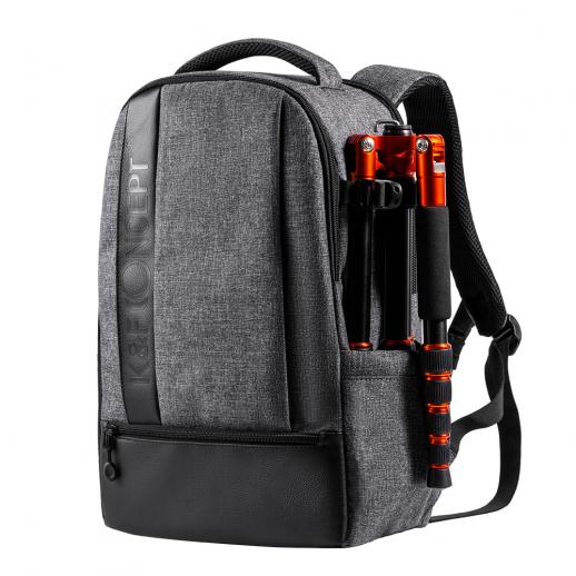 Black CoolBELL Camera Backpack SLR/DSLR Camera Bag Outdoor Bag With 15.6 Inch Laptop compartment Include Removable Camera Organizer Carrying Bag for All SLR/DSLR Camera