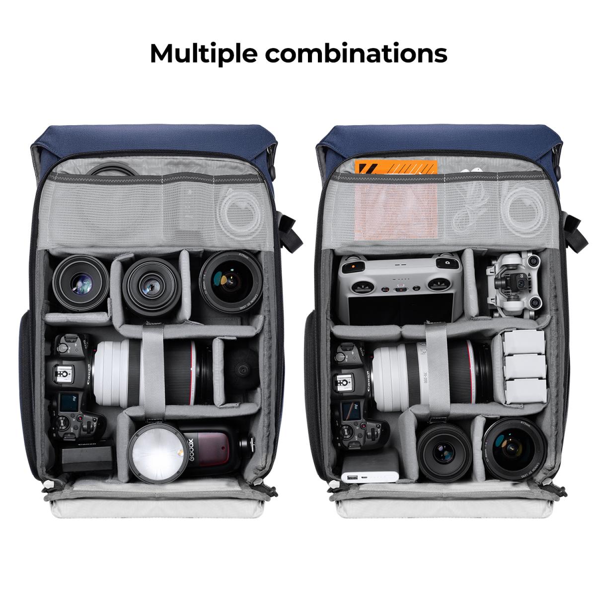 Camera Backpacks for Photographers Travel Bag for Tripod Camera Lence