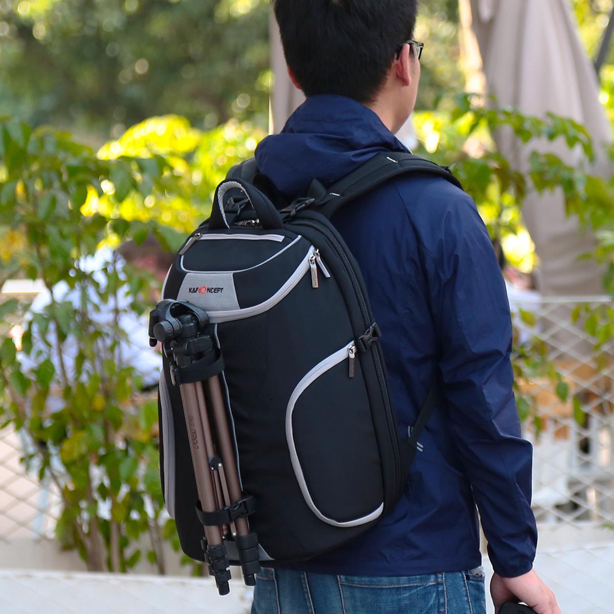 DSLR Camera Travel Backpack Waterproof 11.4*8.5*17.7 inches KENTFAITH