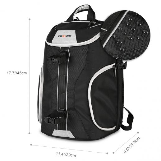 DSLR Camera Travel Backpack Waterproof 11.4*8.5*17.7 inches