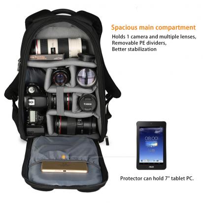 Backpack That Can Hold Books And Dslr Camera?