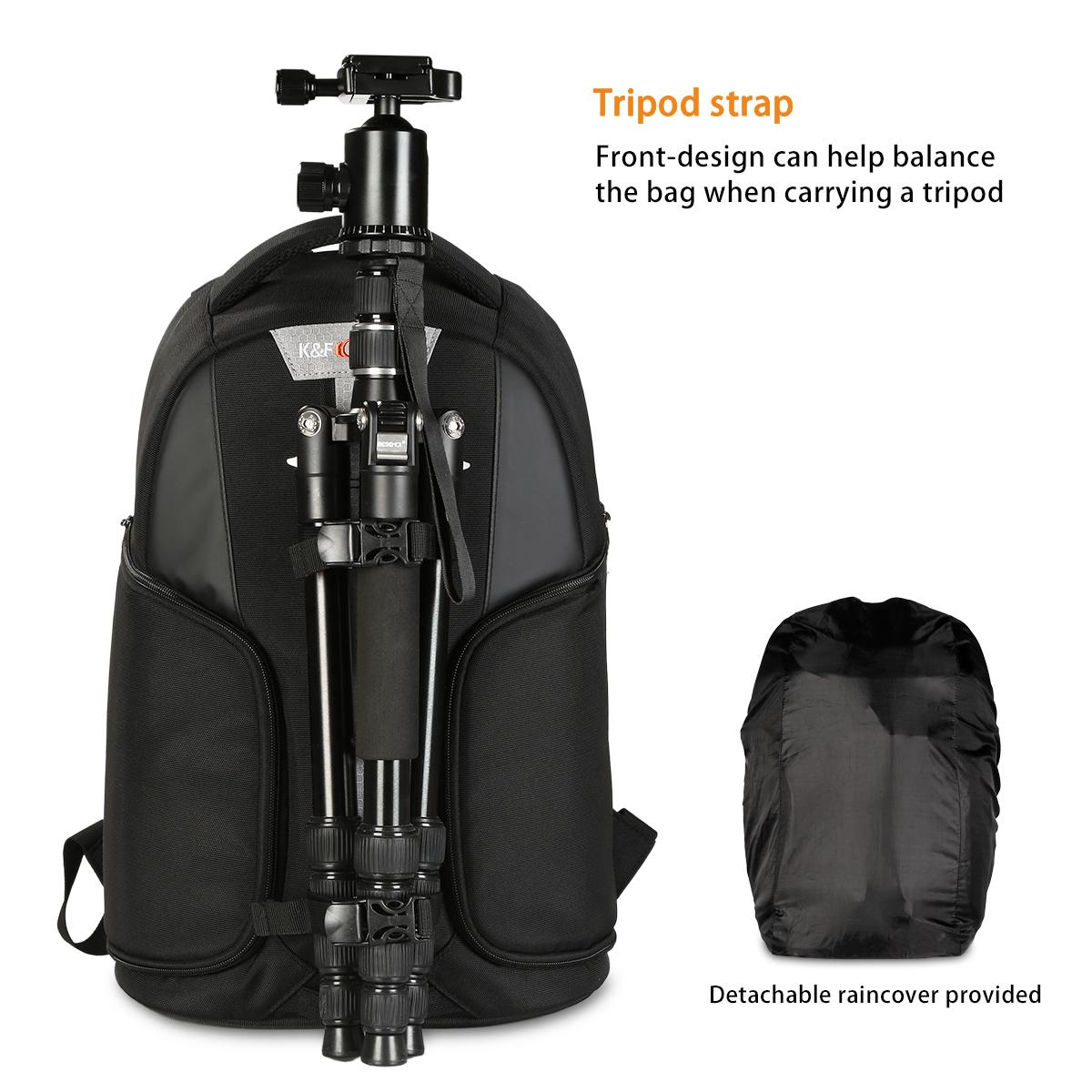 Outdoor Camera Backpack 11.4*7.1*17.0 inches KENTFAITH