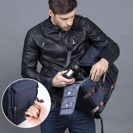 Camera lens Bag Snapshot Shoulders Photography Waist Bag Multi-function  Digital Messenger Professional Outdoor Camera Vest