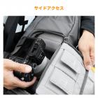 カメラバックパック 写真家用カメラバッグ 大容量カメラケース レインカバー付き 15～15.6インチ ノートパソコン用コンパートメント Canon / Nikon / Sony / DJI Mavic Drone対応 - バックパック 20L Urban Wander 01 (スチールグレー)