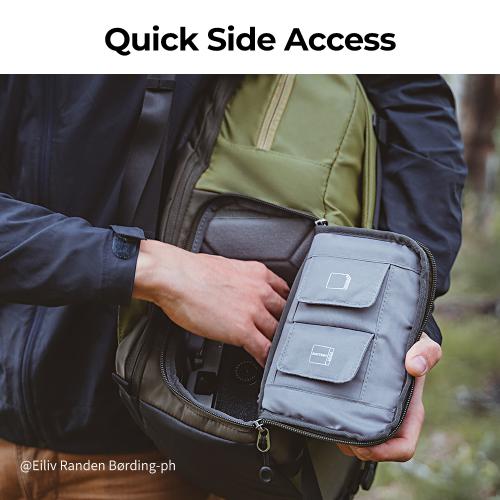 Side Access Opening For Camera Retrieval