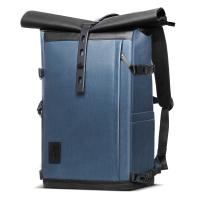 Pro Camera Roll-top Backpack for SLR Cameras and 15.6