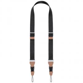 32mm Correa de Cuello para Cámara con Liberación Rápida para Fotógrafos, Correa de Hombro Ajustable para Cámara DSLR Nikon Canon Sony Olympus - Strap Urban Wander 01 Negro