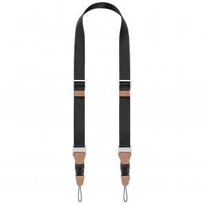 32mm Camera Neck Strap with Quick Release for Photographers, Adjustable Camera Shoulder Sling Strap Compatible for Nikon Canon Sony Olympus DSLR Camera - Strap URBAN WANDER 01 (Black )