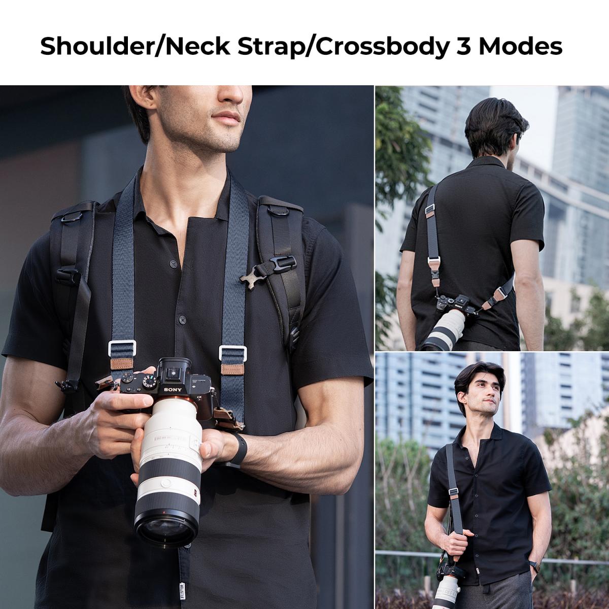 K&F Concept 32mm Camera Neck Strap with Quick Release for Photographers ...