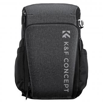 K&F Concept Camera Alpha Backpack Air 25L, Camera Bags for Photographers Large Capacity with Raincover, Grey