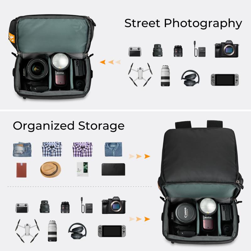 Shoulder camera bags