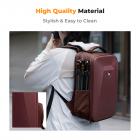 Mochila rígida para câmera K&F Concept, bolsa para fotografia DSLR com compartimento para laptop de 15-15,6 polegadas, capa à prova d'água compatível com drones Canon/Nikon/Sony/DJI Mavic - Mochila 22L Nature Wander 10 (vermelha)