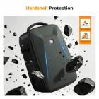 K&F Concept Camera Backpack, Hardshell DSLR Photography Camera Bag with 15-15.6 Inch Laptop Compartment Waterproof Camera Case Compatible for Canon/Nikon/Sony/DJI Mavic Drone, Green