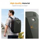 K&F Concept Camera Backpack, Hardshell DSLR Photography Camera Bag with 15-15.6 Inch Laptop Compartment Waterproof Camera Case Compatible for Canon/Nikon/Sony/DJI Mavic Drone, Green