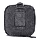 Estojo de filtro de lente de câmera, acessórios de transporte de filtro de cinto, bolsa de cinto Design à prova de choque e à prova de poeira para filtros de 37 mm-95 mm