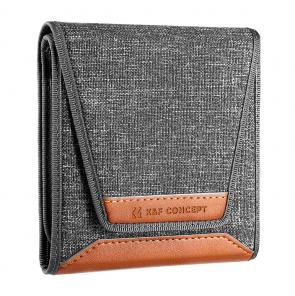 110*106mm Filter Pouch, 3-Pocket Filter Case,  Maximum Size to Fit Circular Filter 82mm (Including 82mm)