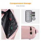 K&F Concept 2 in 1 Sling Bag Everyday Shoulder Bag & Multifunction Photography Crossbody Camera DSLR Backpack Portable Bag - Sling Bag 10L Urban Wander 01 (Pink)