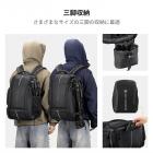 カメラバックパック 25L 大容量 カメラバッグ 写真家向け レインカバー付き カメラケース 15.6インチノートパソコン収納スペース付き Canon/Nikon/Sony/DJI Mavicドローン対応 - Nature Wander 09 (ブラック)