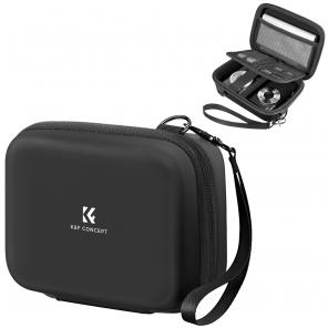 K&F Concept Digital Camera Case Waterproof & Protective Small Camera Bag Lightweight Camera Sling Bag with 2 Carrying Ways - Sling Bag 1L Urban Wander 07 (Black) (Shipped only to the USA)