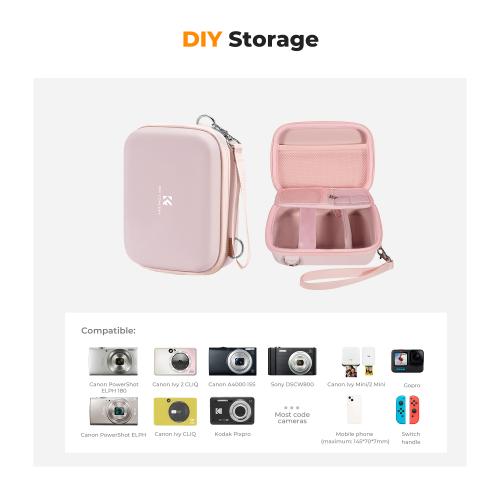 Dedicated Camera Storage Compartment