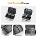 K&F Concept Digital Camera Case Waterproof & Protective Small Camera Bag Lightweight Camera Sling Bag with 2 Carrying Ways - Sling Bag 1L Urban Wander 07 (Silver)