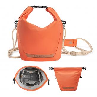 K&F Concept Camera Sling Bag Small Camera bag Lightweight Crossbody and Inner Liner Bag for Protection and Versatility, Orange