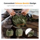 Camera Sling Bag Small Camera bag Lightweight Crossbody and Inner Liner Bag for Protection and Versatility, U11 Green