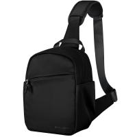 Camera Sling Bag Small Camera Crossbody Shoulder Backpack DSLR/SLR/Mirrorless Camera Compact Case Photography Bags 5L - Urban Wander 08 (Black)
