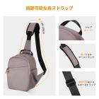 カメラスリングバッグ 小型カメラ クロスボディ ショルダー バックパック DSLR/SLR/ミラーレスカメラ コンパクトケース 写真撮影用バッグ 5L - Urban Wander 08 (ディープピンク)