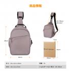 カメラスリングバッグ 小型カメラ クロスボディ ショルダー バックパック DSLR/SLR/ミラーレスカメラ コンパクトケース 写真撮影用バッグ 5L - Urban Wander 08 (ディープピンク)