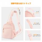 カメラスリングバッグ 小型カメラ クロスボディ ショルダー バックパック DSLR/SLR/ミラーレスカメラ コンパクトケース 写真撮影用バッグ 5L - Urban Wander 08 (ピンク)