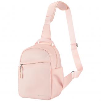 K&F Concept Bolsa tiracolo para câmera Mochila pequena de ombro para câmera DSLR/SLR/Mirrorless Bolsa compacta para fotografia 5L - Urban Wander 05 (rosa)